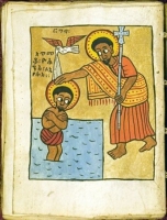 Baptême de l'eunuque par Philippe